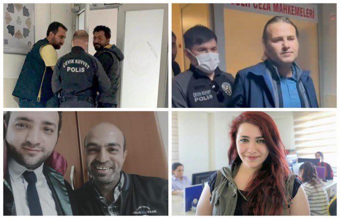 Diyarbakır merkezli operasyonlarda gözaltına alınan Gazeteciler Beritan Canözer, Mehmetşah Oruç, Abdurrahman Gök ve Remzi Akkaya tutuklandı.

Seçim öncesi basın özgürlüğünü ve seçim güvenliğini doğrudan hedef alan bu tutuklamalar kabul edilemez. Meslektaşlarımızı serbest bırakın!