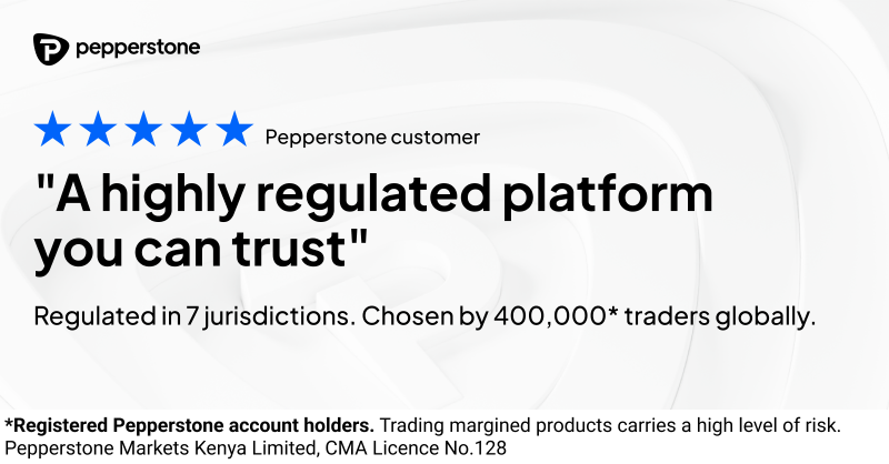 PepperstoneFX's tweet photo. Trade with a broker chosen by 400,000 traders globally. Regulated in 7 jurisdictions