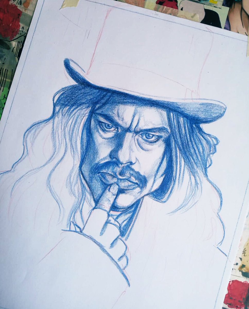 Fast sketch i did of vlad back in 2021 i think i need to draw more Mr clement 🙌❤️
It’s been a while 😩✨❤️

#vladtepes #jemaineclement #whatwedointheshadows 
#colorpencildrawing  
#sketchbook 
#ArtistOnTwitter