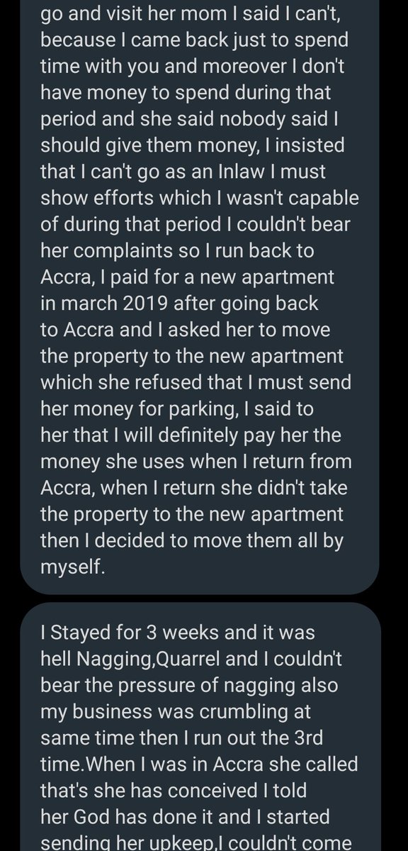 Please read this lengthy DM from a married man and his experiences with his estranged wife.

Pay attention to everything you read.

And be kind enough to drop a word of advise for him.

It's quite heavy &amp; reveals the dire consequences of not marrying right.

Happy reading 👇