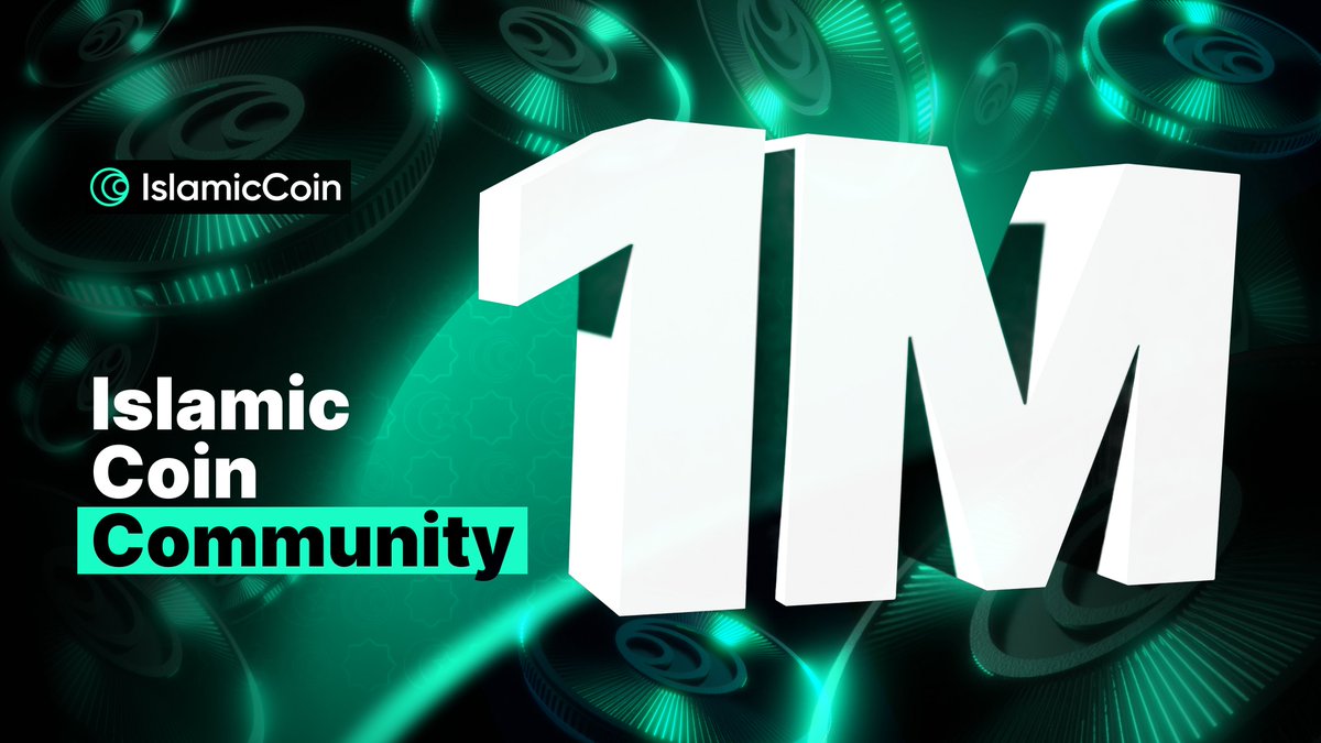Islamic_Coin's tweet photo. 🌟 We've reached a groundbreaking 1.000.000 followers on Twitter!

Our sincerest appreciation goes to our phenomenal community. Together, we've built an inspiring movement that continues to grow.

Thank you for being part of our incredible journey!

#IslamicCoin 🚀 https://t.co/YiRaltnrdG