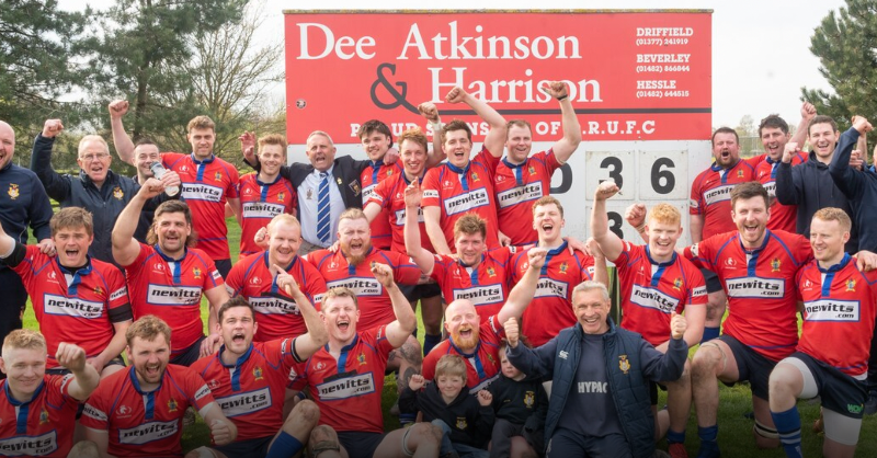 RFU's tweet photo. 🍕🏆 Ahead of the first set of @PapaJohnsUK Community Cup Finals this Sunday, we spoke to @Driffrugby who will be flying the flag for the whole of Yorkshire when they journey to Twickenham for the first time in their 97-year history on Sunday

Read more about their cup journey⬇️