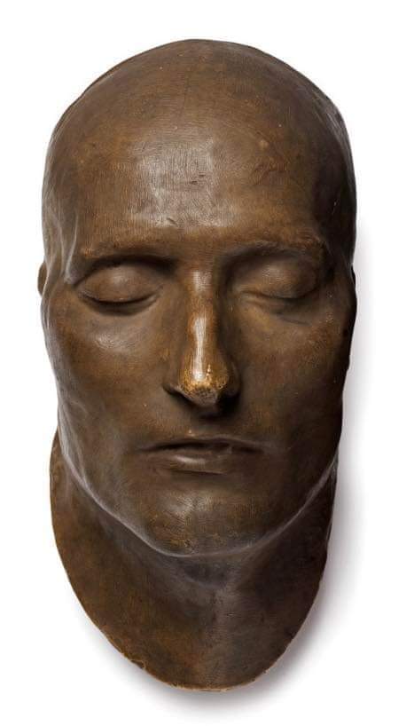 archeohistories's tweet photo. Napoleon Bonaparte’s death mask in bronze, cast 40 hours after his death on 5 May 1821.

© Historical Photographs

#archaeohistories https://t.co/Ee9gD4kZ8A