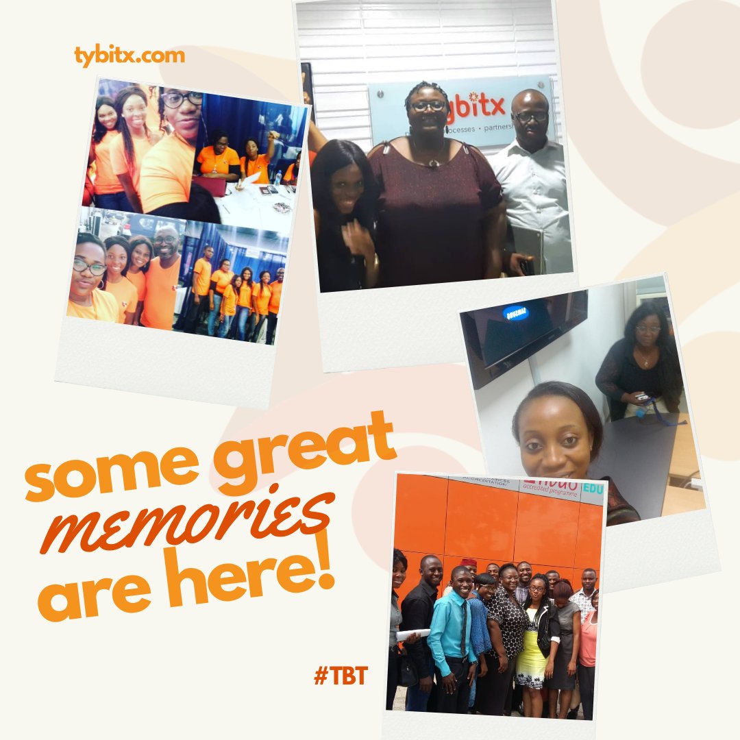 Tybitx_Services's tweet photo. Happy #ThrowbackThursday!
A lot of things have changed for our company, and we are very grateful for every step we've taken along the wayβ€οΈ
...
#tbt #tbt2023 #tybitx #hiring
#jobhunt #jobhunting #jobseekers #thursdaythoughts #thursdayvibes #thursdayquotes #thursdaymotivation https://t.co/hUiog5StuK