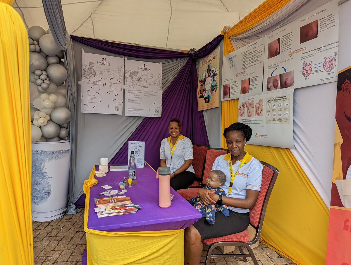 Josie_W_M's tweet image. We&apos;re representing @BreastfeedingKE  w/ #LactaHub at the @Kenyapaeds Conference.  I&apos;ve enjoyed speaking w/ paediatricians + other health professionals who have a strong passion for protecting, promoting and supporting breastfeeding! 
#StepUpForBreastfeeding #EducateAndSupport