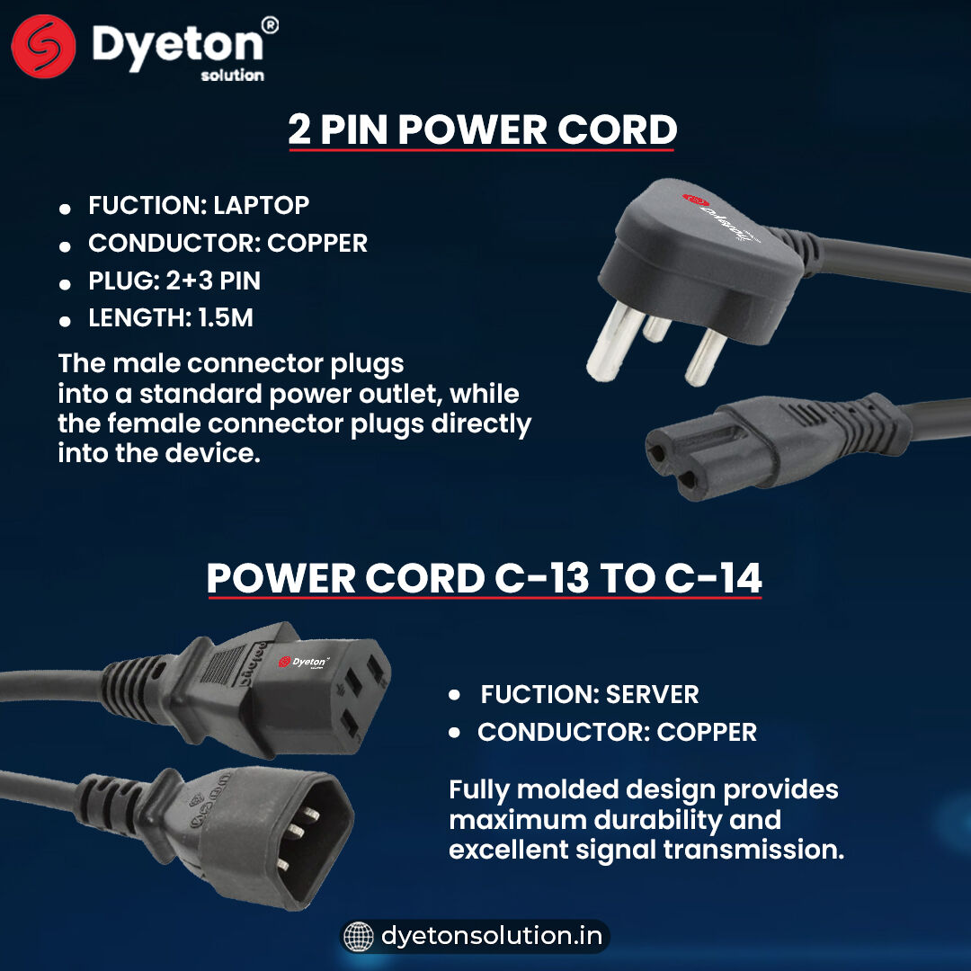 Power Up with Confidence - Trust in the Dependability of 2-Pin Power Cord for Uninterrupted Power Flow
.
.
.
#dyeton #dyetonsolutions #trending #trendingtech #trendingtechnology #trendingpost #trendingnow #poweryourlife #today #hdmi #hdmicable #USB #hyderabad #CTC #sm4dm