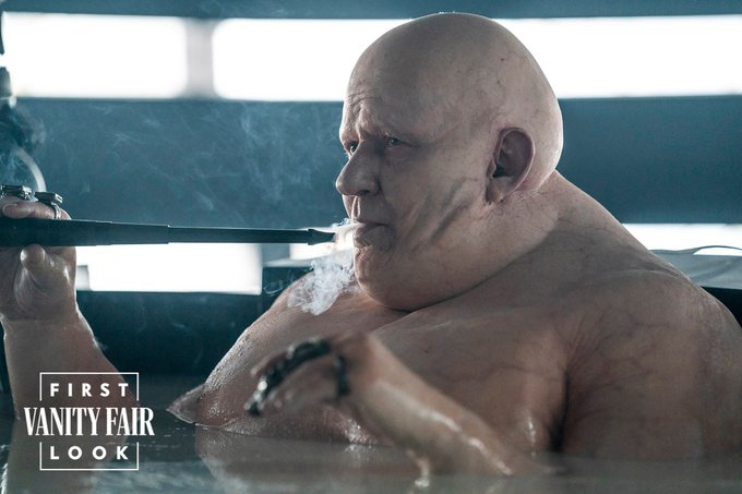  Stellan Skarsgård as Baron Vladimir Harkonnen in Warner Bros. Pictures and Legendary Pictures’ action adventure “DUNE: PART TWO.” 
Photo by Niko Tavernise
