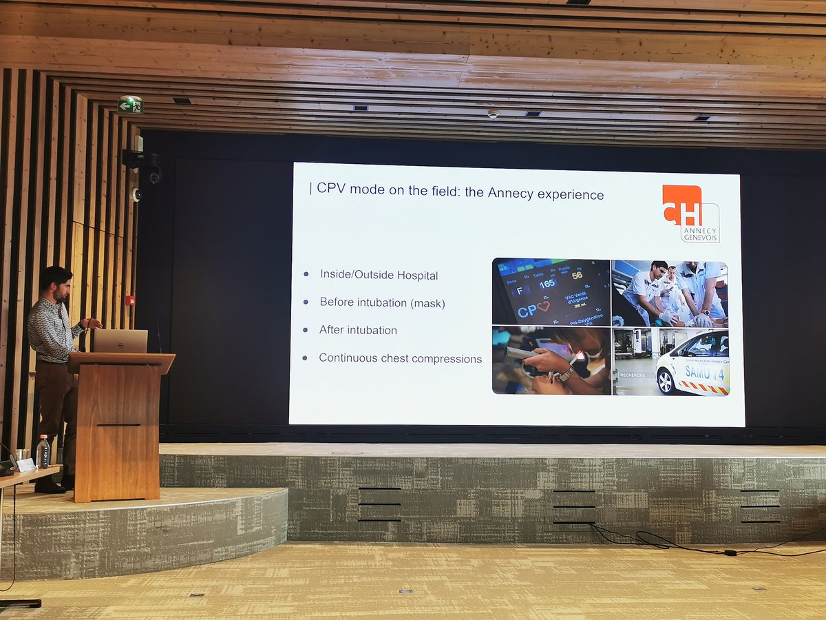 The CPV mode in practice on the field <a href="/CprRound/">roundCPR</a> #AnnecyCPR