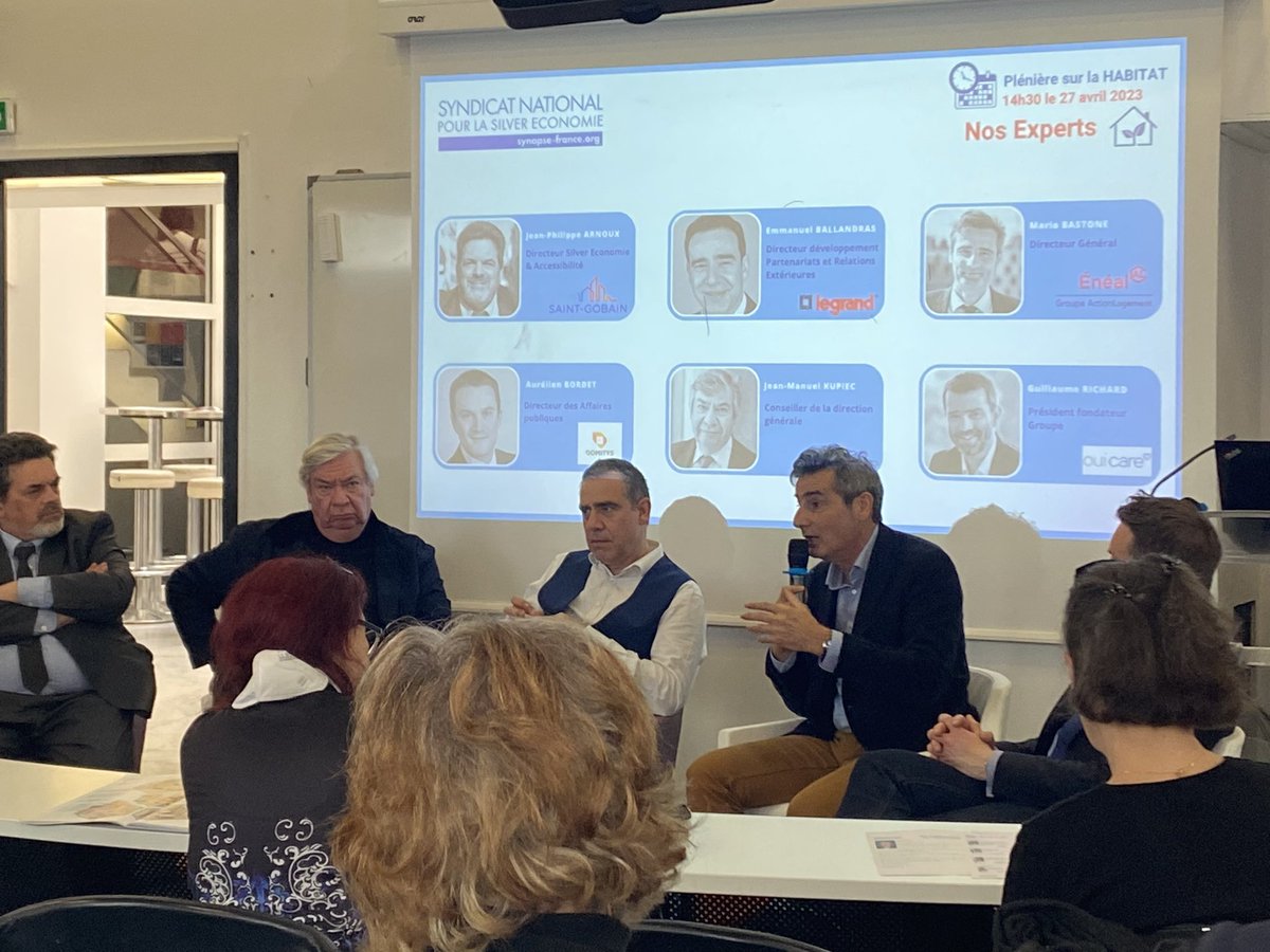 2 minutes de bonheur ! (@2minensemble) on Twitter photo Une journée passionnante organisée par le <a href="/SynapseFrance/">SYNAPSE Syndicat National Pour la Silver Economie</a>. Des tables rondes de qualité ! #SilverEco Une journée passionnante organisée par le <a href="/SynapseFrance/">SYNAPSE Syndicat National Pour la Silver Economie</a>. Des tables rondes de qualité ! #SilverEco