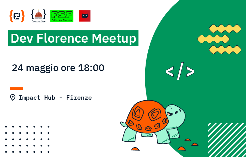 #SaveTheDate🗓️
La #community si ritrova a Firenze il 24 maggio per un meetup organizzato con <a href="/firenzeDev/">firenze.dev</a>, <a href="/igghera/">Andrea Gherardi</a> e <a href="/schrodinger_hat/">Schrödinger Hat</a>💚Sarà un momento di incontro, scambio e networking! E tu, ci sarai? Iscriviti👉community.codemotion.com/codemotion-ita… #CodemotionMeetup #FullStackFlorence