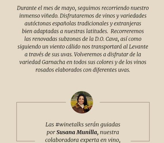 sumunm's tweet photo. Llega mayo cargado de #vinos #viñedos y #zonas de #España
#winetalks en #Zaragoza 🍇🍷🥂 https://t.co/sbaS1RefyW