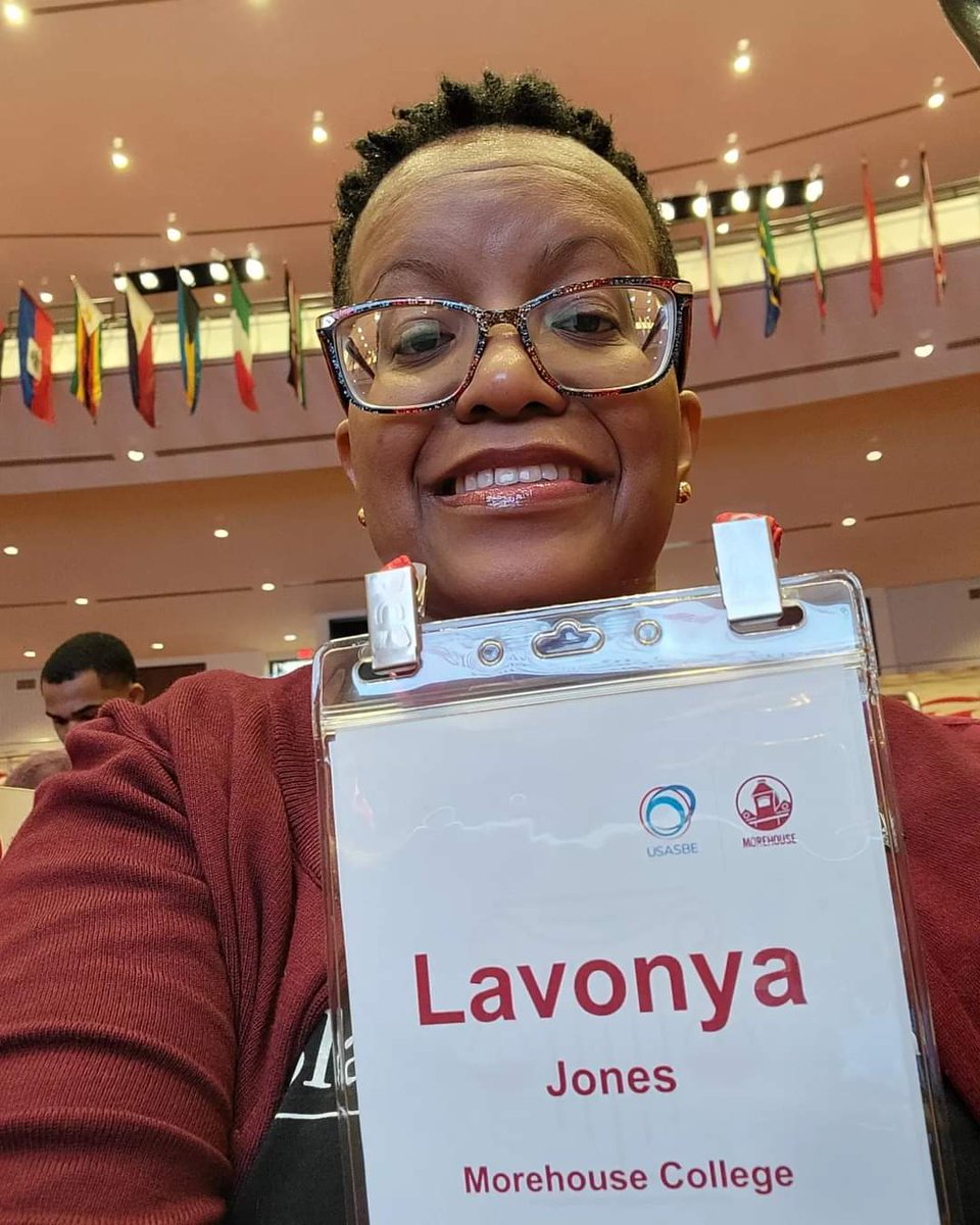 CoachLavonya's tweet photo. Conference 2 for the week at the #USASBE @morehouse1867 Social Justice and Social Entrepreneurship Symposium!

#MorehouseCollege #Morehouse #WeAreMorehouse #WeAreHBCU #HBCU https://t.co/tpoJ4KJZeW