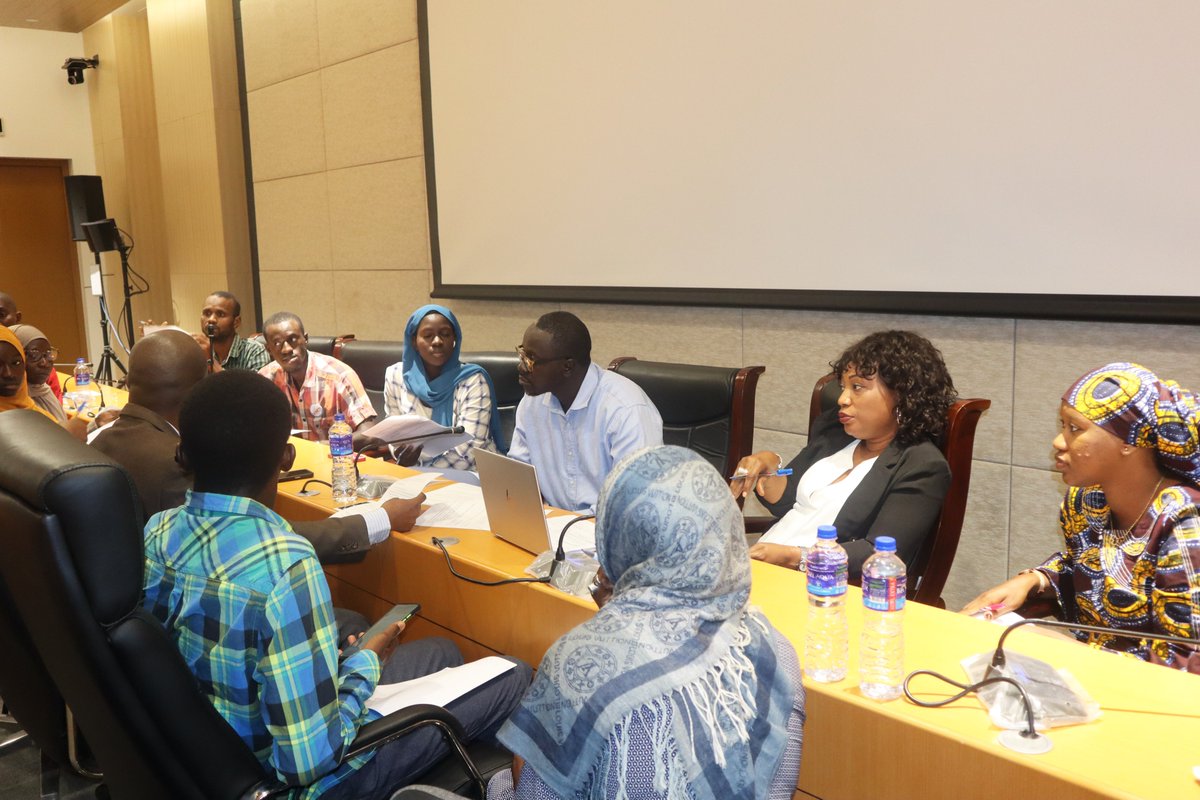 Moherst_GMB's tweet photo. Discussions continue among our thematic working groups on the Tertiary and Higher Education Trust Fund Bill.

#financingstrategy
#highereducation 
#Gambia https://t.co/LS1elaDDgS