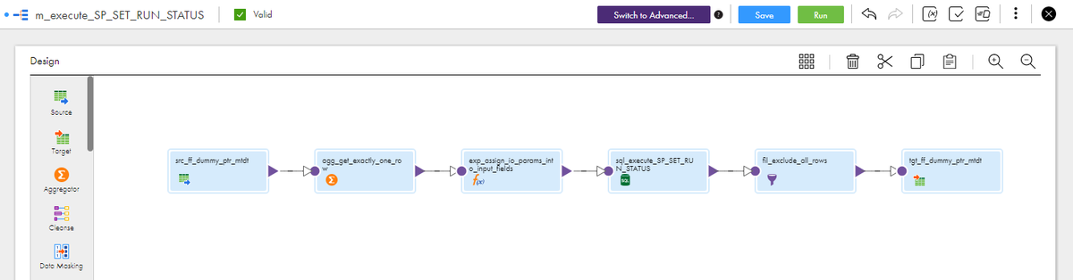 PetrBelohlavek's tweet photo. 3 basic points in #IICS #DataIntegration: [1] Use the In-Out parameters in "SetVariable" and at the same time in the Target in "Field Mapping". [2] Exclude records flowing to a Dummy Target (using "Append if Exist"). [3] Have at least one row on Source to perform some logic. https://t.co/QMLjJh3kiX