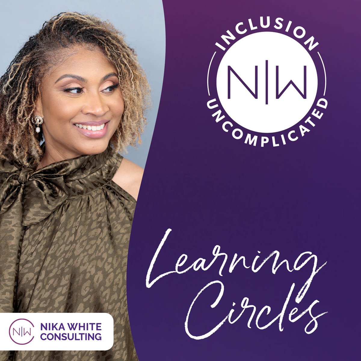 'Learning circles are a great addition to organizations that want to take their employees on a deeper dive to understand their own societal positions.'

To learn more about #learningcircles, join me on #youtube for #InclusionUncomplicated: youtu.be/g8k8jnjgR9g