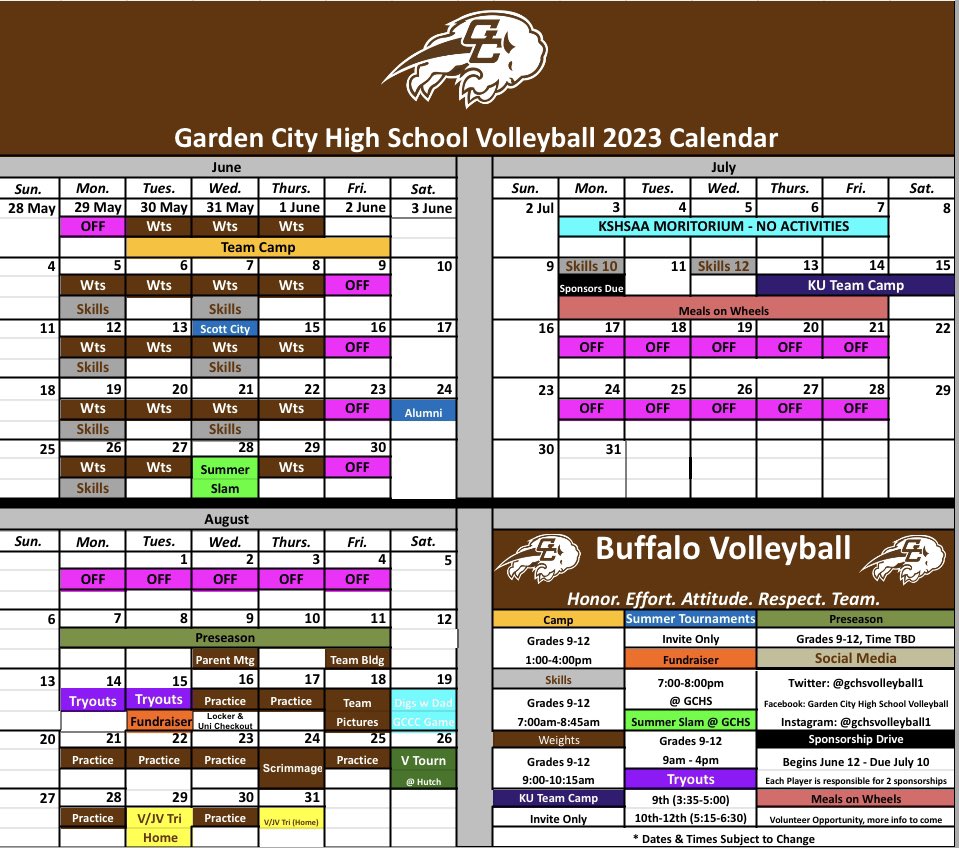 GCHS Volleyball tweet media