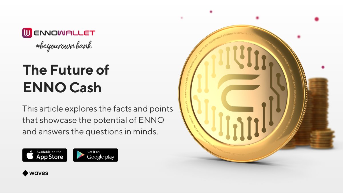 We're excited to announce 🥳 that our team is working on new initiatives to grow the value of $ENNO Cash. Check out our latest article 👉 enno.to/tfec for our plans and how we're leveraging the power of ENNO to create new opportunities for our users. #BeYourOwnBank