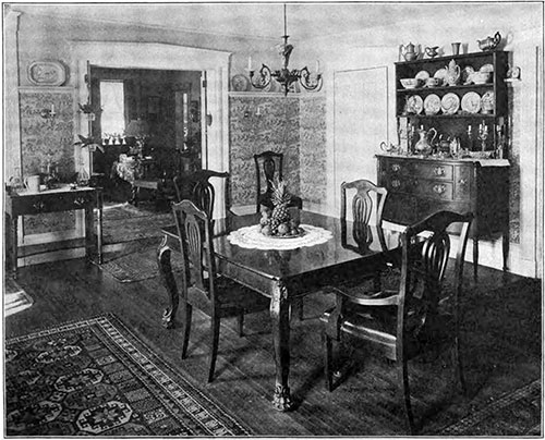 #VintageThursday (1912 Dining room)