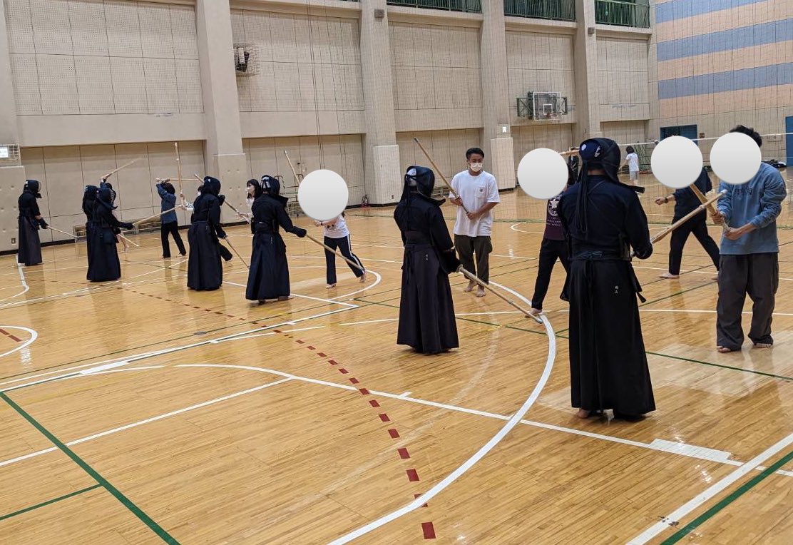 tokai_med_kendo's tweet image. 本日は7人が体験に来てくれました❤️‍🔥
一緒に剣道できて楽しかったです🌟
また来てね！💁🏻‍♀️

見学体験のご連絡大歓迎です🙆🏻‍♀️
気になった方は是非ご連絡ください✨