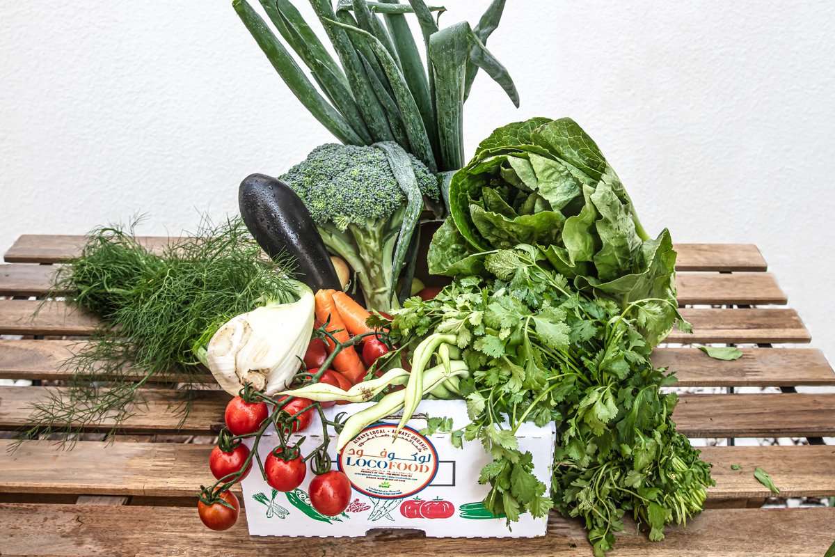 LOCOFOODUAE's tweet image. Organic mini box from LocoFood farms in Al Hayer, UAE

LocoFood Box delivery schedule:
Mondays - Dubai
Wednesdays - Abu Dhabi
Thursdays - Al Ain

Order weekly delivery at locofooduae.com / 050-2278848

@locofooduae #alwayslocal #alwaysorganic