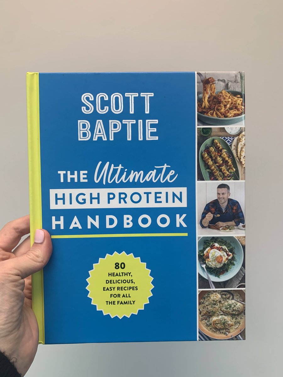 Happy publication day to <a href="/ScottBaptie/">Scott Baptie | Nutritionist</a> whose marvellous THE ULTIMATE HIGH PROTEIN HANDBOOK is out today! 
amazon.co.uk/Ultimate-High-…