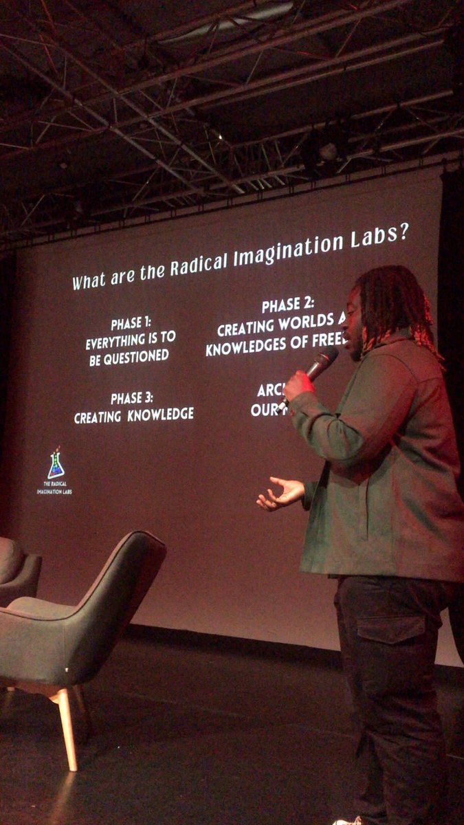 What a remarkable evening at the Radical Imagination Labs showcase! Thank you so much to every one that came to celebrate the community built and launch of our Journal!

Read the digital copy and watch the audio visual compilation >> shorturl.at/uzKLR