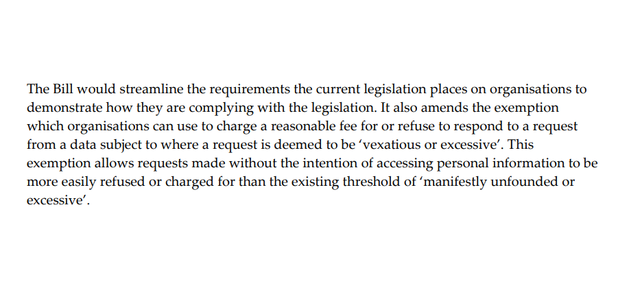 owenboswarva's tweet photo. This ICO toolkit is potentially also of interest to #dataprotection practitioners, as the #DPDIBill currently before Parliament includes a plan to apply a similar 'vexatious or excessive' exemption to #subjectaccess requests. https://t.co/vjXMxtNkhq https://t.co/h7W9hluEmp