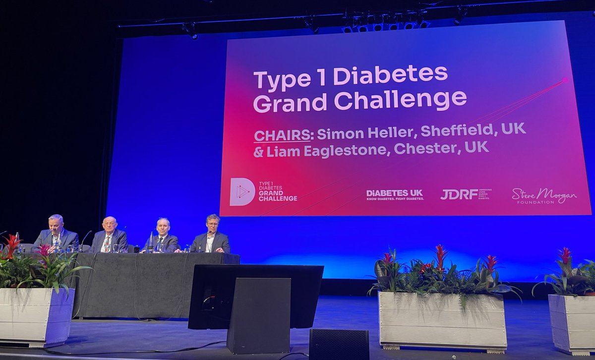 It’s brilliant to hear from the Scientific Advisory Panel leading the #Type1DiabetesGrandChallenge, our £50m partnership with @stevemorganfdn and @DiabetesUK 🤩

The researchers are sharing progress in the Grand Challenge and explaining the 3 #research challenges 🔬 #GBDoc #T1D