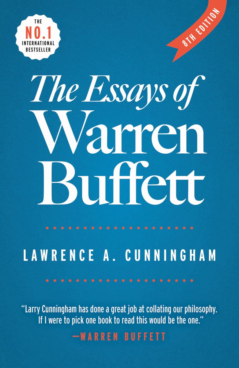 Off to Omaha next Wednesday for Berkshire's Annual Meeting. Buffett chose to offer for sale at the meeting the new edition of The Essays of Warren Buffett, 25th year the book has been sold there.
Click to keep reading: t.e2ma.net/webview/h4g1of…