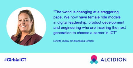 Only 26% of the tech workforce is female but that figure is set to change #GirlsinICT #DigitalEquality #FutureLeaders