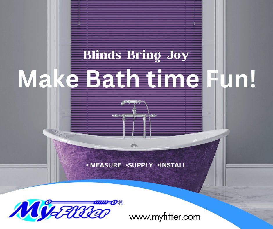MyFitter's tweet photo. Looking to make a splash with your bathroom decor? Our range of fun and vibrant blinds will have your bathroom looking like a work of art.
👉  https://t.co/plbxs4ARRQ 
#curtains #blinds #installation #myfitter #measure https://t.co/r7d0OaM4uh