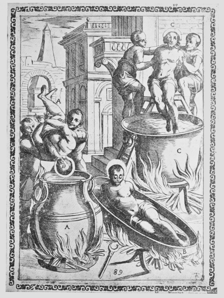 nntaleb's tweet photo. FAKE NEWS, PICTURES

Counterfeiting has historically been a serious crime, at par w/murder, requiring the death penalty in England &amp; France (the latter by "ébouillantage", boiling the offender in a hot oil)

Fake news will soon be treated as seriously. It debases civilization
#AI https://t.co/mgJqVbNGQ7
