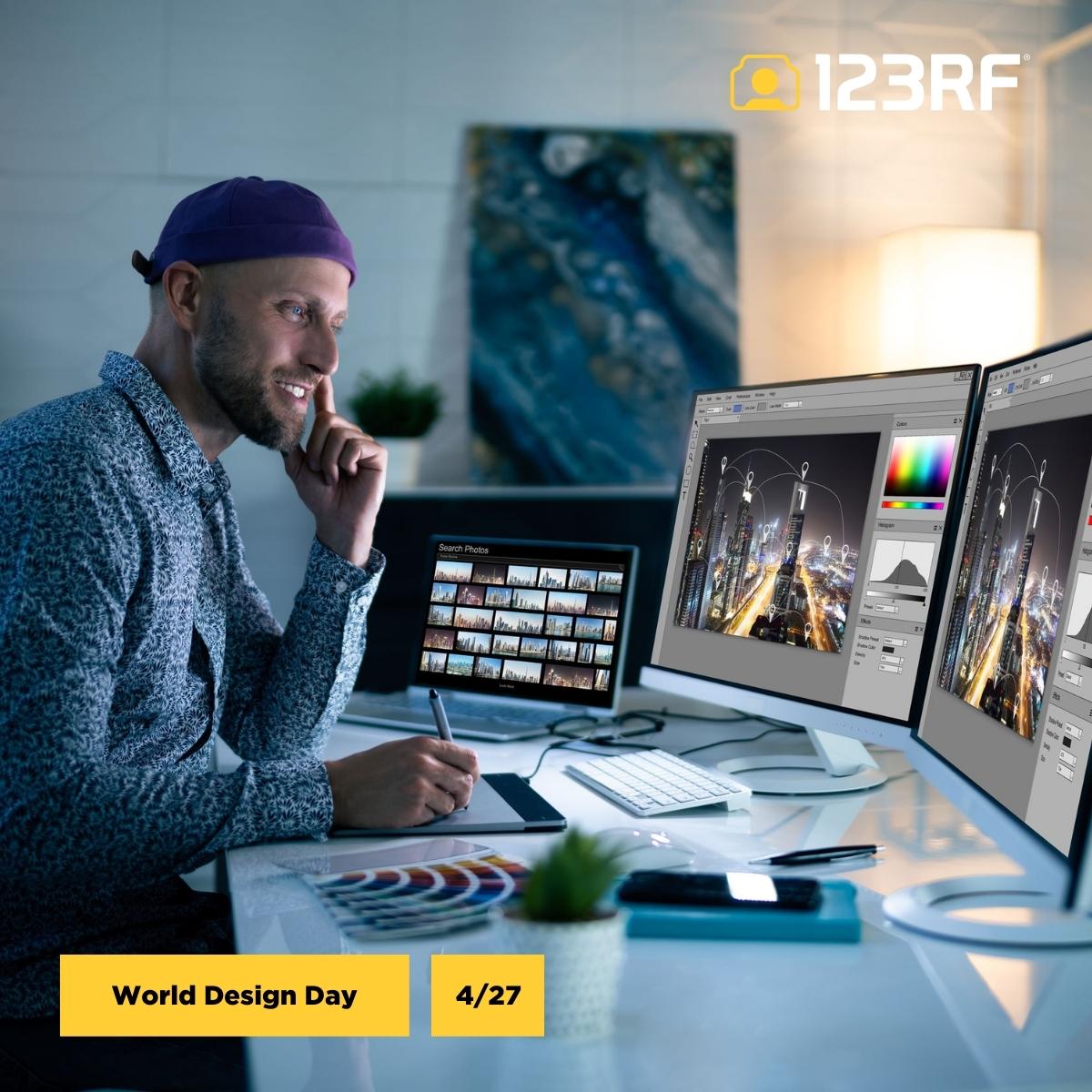 123rf's tweet image. Designing a better world, one creative idea at a time. Happy World Design Day!

Discover images inspired by this day: 123rf.com/stock-photo/de…

#WorldDesignDay #DesignCommunity #KeepCreating #123RF #CreateWith123RF