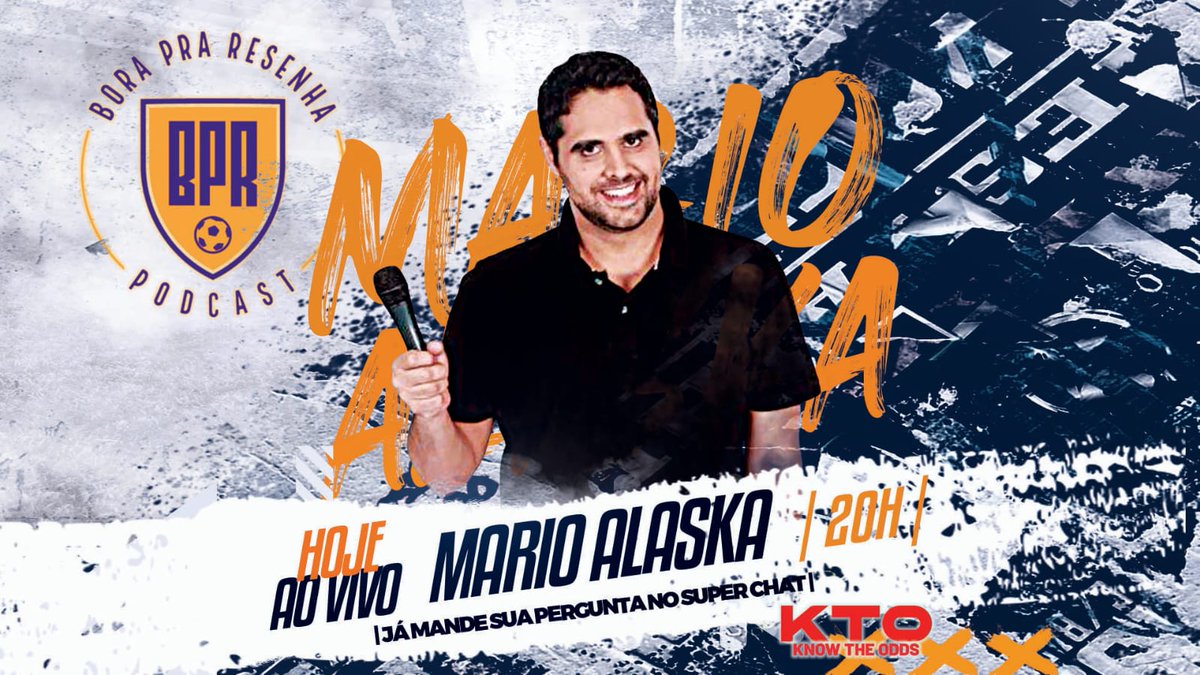 O BPR recebe logo mais, AO VIVO, às 20h, o craque Mario Alaska, da Rádio 98! O papo vai ter muita história sobre os bastidores do rádio e muito mais!

Não perca!!!! youtube.com/borapraresenha…

<a href="/marioalaska/">Mario Alaska</a> <a href="/radio98live/">98FM</a> <a href="/Igortep/">Igor Assunção</a> <a href="/Padrecodoradio/">Padreco do radio</a> <a href="/AdroaldoLeal/">Adroaldo Leal</a> <a href="/KTO_brasil/">KTO Brasil</a> 

#BPRPodcast