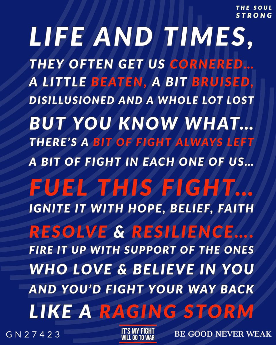 GoldyNagdev's tweet photo. A bit of motivation, a bit of war cry..
Here’s sending you Strength and Energy
Never Give Up…
#motivation #inspiration #dontgiveup #PositiveEnergy #positivevibes #youcandoit #win https://t.co/X4iDP7dDhw