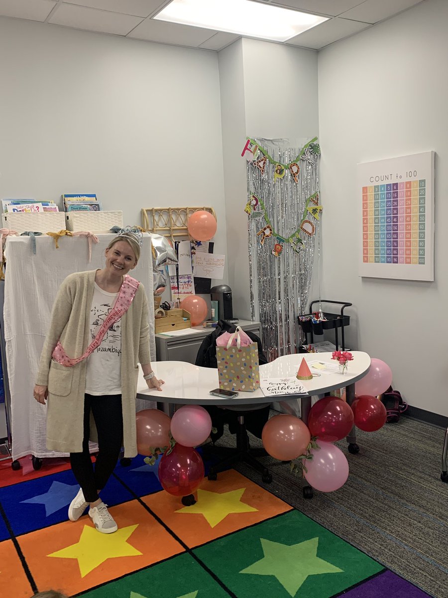 MrsNHardy's tweet photo. Happy (early) Birthday @MissHusseyAFES! We love you and appreciate all you do for us each and every day! 💗 https://t.co/vaUxTujgjT