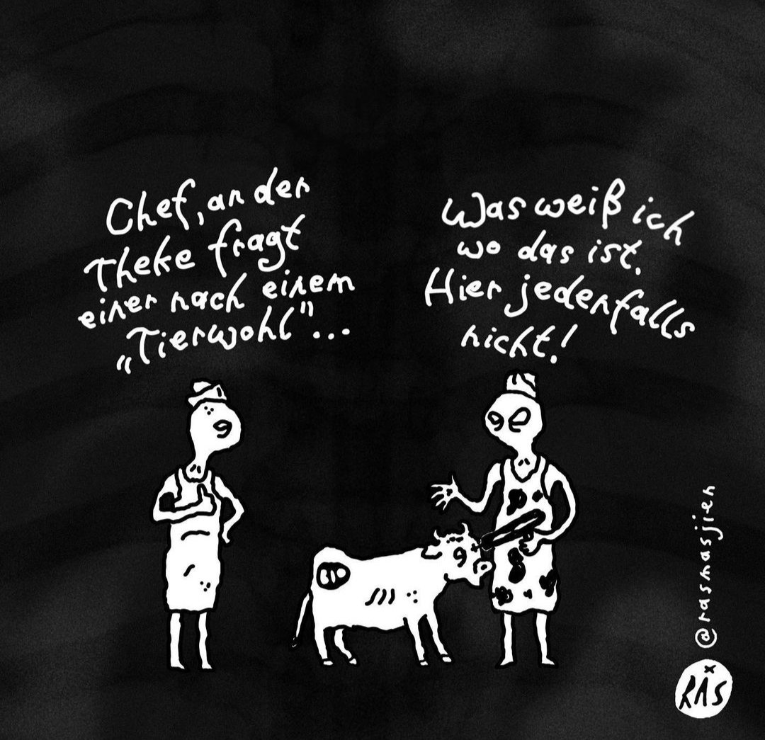 _Blondes_Gift_'s tweet photo. ...warum denn nicht? 🧐 Alle essen doch nur Fleisch von glücklichen Tieren und bio und überhaupt ☝️ an Ausreden, ein Arschloch zu sein, mangelt es meistens nicht!
#vegan #govegan #tierwohl #VeganForTheAnimals #biofleisch https://t.co/p1o5NU0VwG