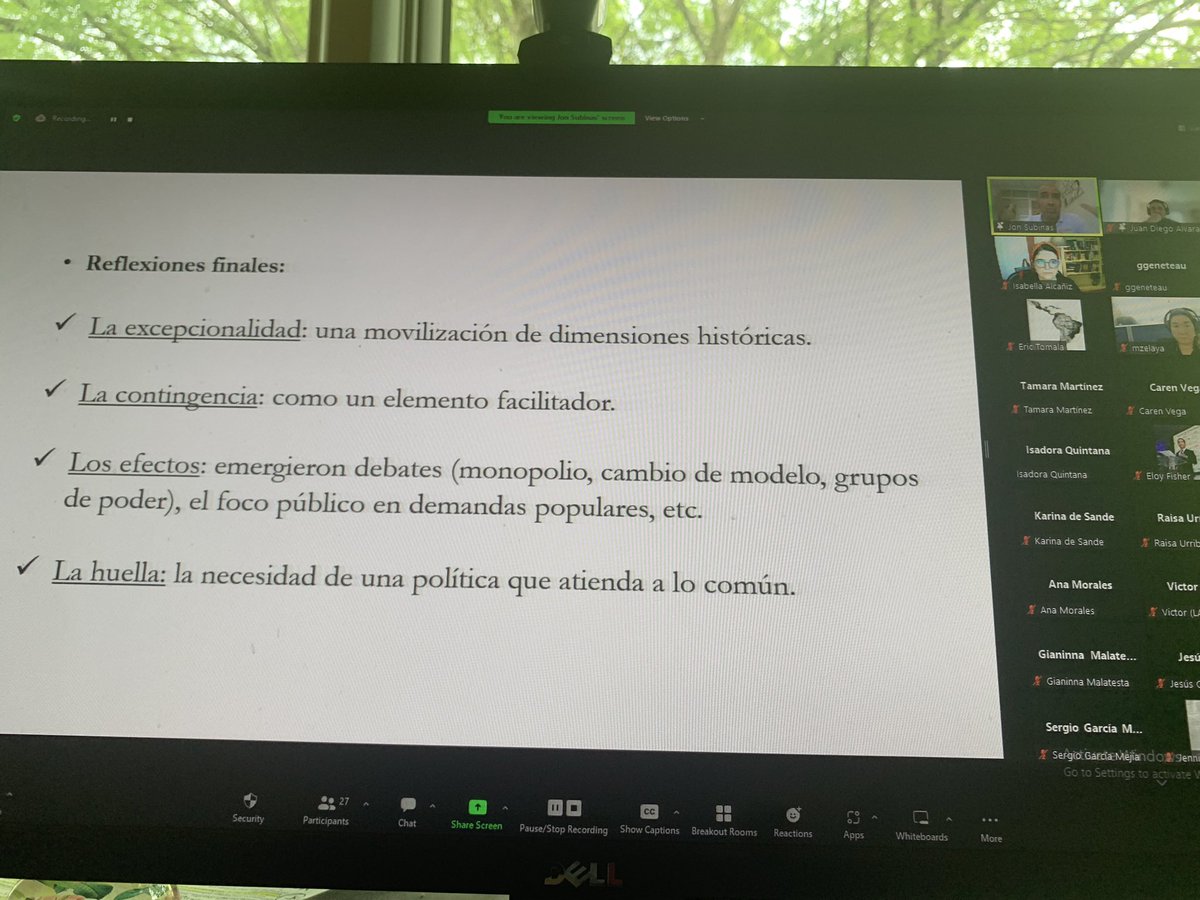 Join us now! <a href="/lacsUMD/">LACS</a> @GVPTUMD <a href="/CIEPSPanama/">CIEPS</a> <a href="/Jonengana/">Subi</a> <a href="/JDalvarado_/">Juan Diego Alvarado</a>