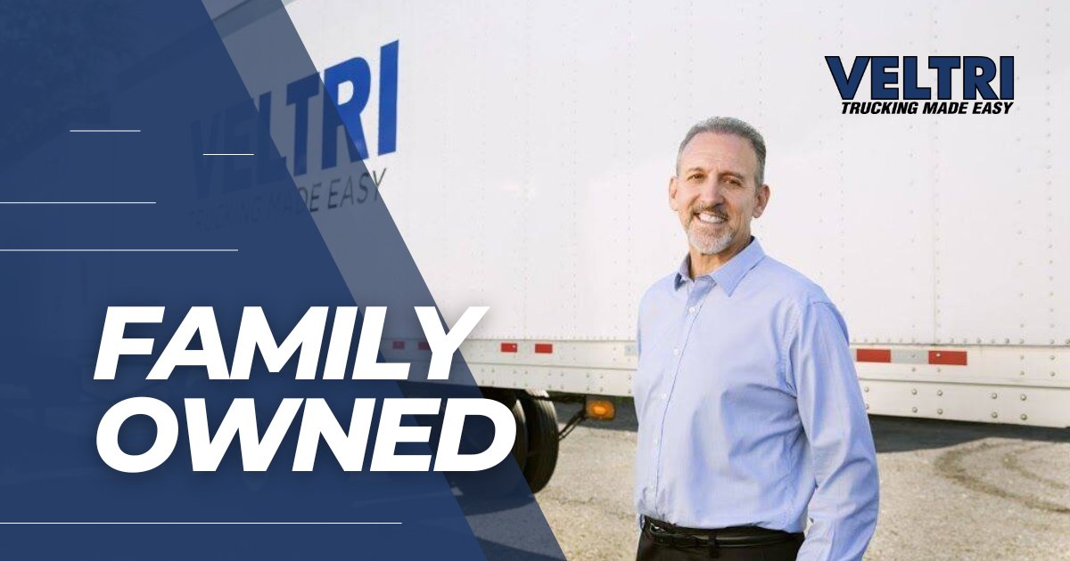 At Veltri, we are a family owned and operated employer of professional drivers, offering competitive pay, comprehensive benefits, and advancement opportunities. We pride ourselves on hiring the best drivers and treating them right. bit.ly/3H0HTTT #FamilyOwned #VeltriInc