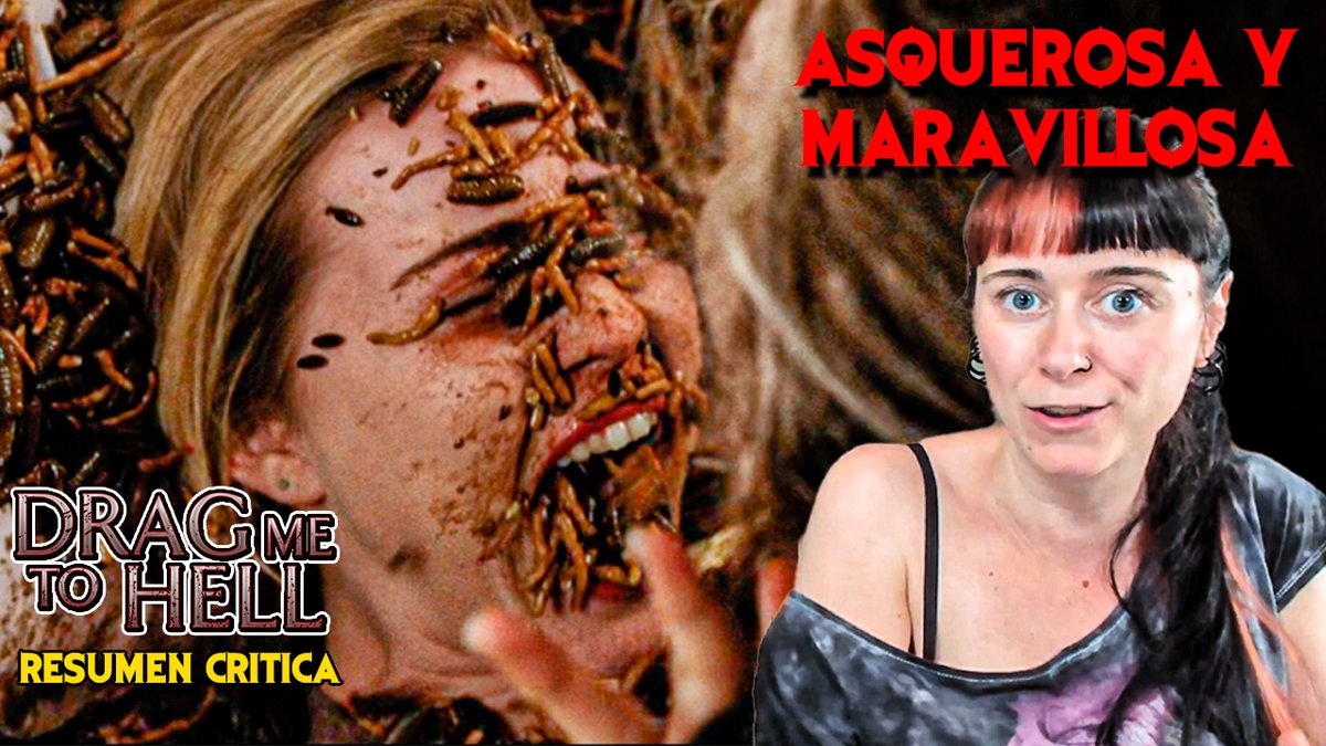 RottenEdgar's tweet image. 🧠NUEVO VIDEO🧠 Pues para terminar el ciclo Sam Raimi hoy hablamos de #ArrastrameAlInfierno #DragMeToHell ya que está confirmada la segunda parte 🧠🤘🏿 Además el video hoy viene con suceso paranormal 👻youtu.be/9qT5TE8egpE