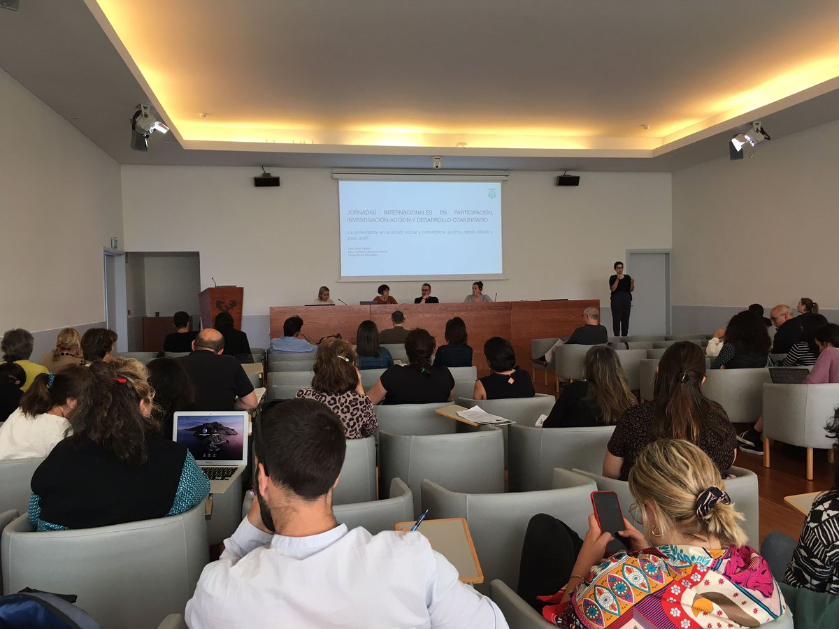 ParteHartuzEHU's tweet photo. Para clausurar el día de hoy, la siguiente mesa redonda: "La gobernanza en la acción social y comunitaria: ¿cómo, desde dónde y para qué?"
Con @josep_vidal @LaLaieta_ @NereaZuHe
#ParteHartuz2023 #Denokrazia https://t.co/0eEAN4BdTv
