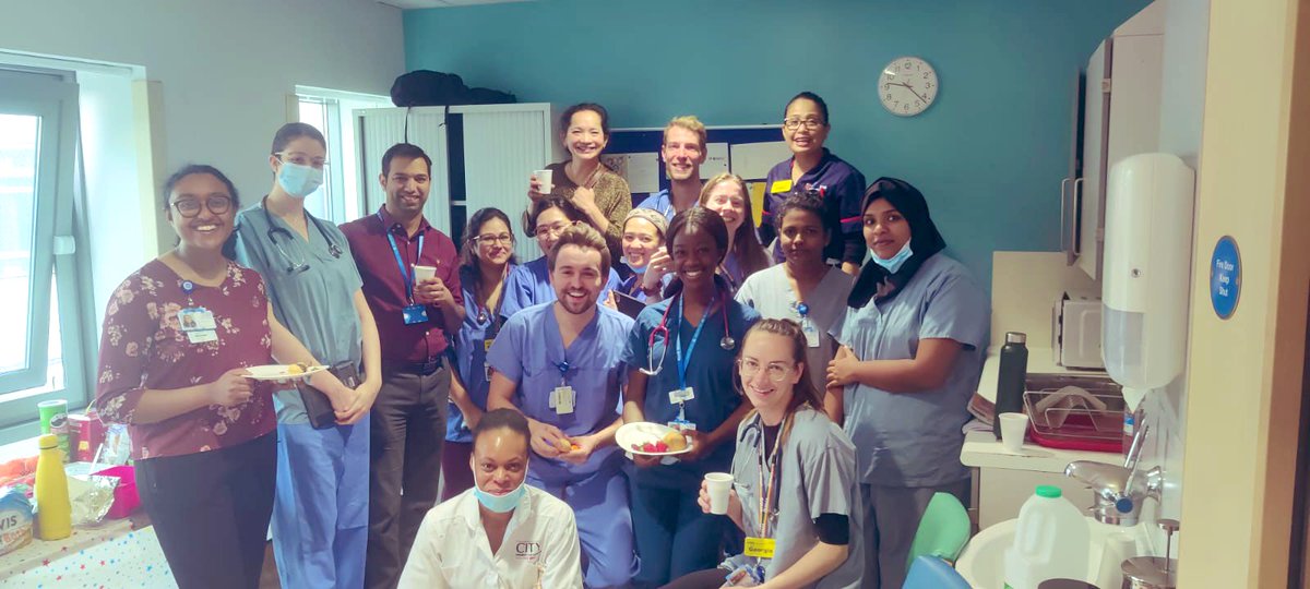 #teamNeonates 🌟welcoming our newly hired IEN's and celebrating our monthly breakfast to celebrate successes & staff birthdays 🎉
#wellbeingmatters 
#staffmorale #StressAwarenessMonth 
@NorthMidNHS @CheentanSingh @datt_colette @HazelManzano3 @medina_merla @SarahHa88622902