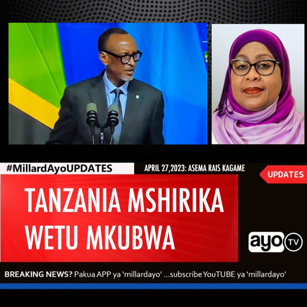 Millardayo On Twitter Rais Wa Jamhuri Wa Tanzania Dkt Samia Suluhu