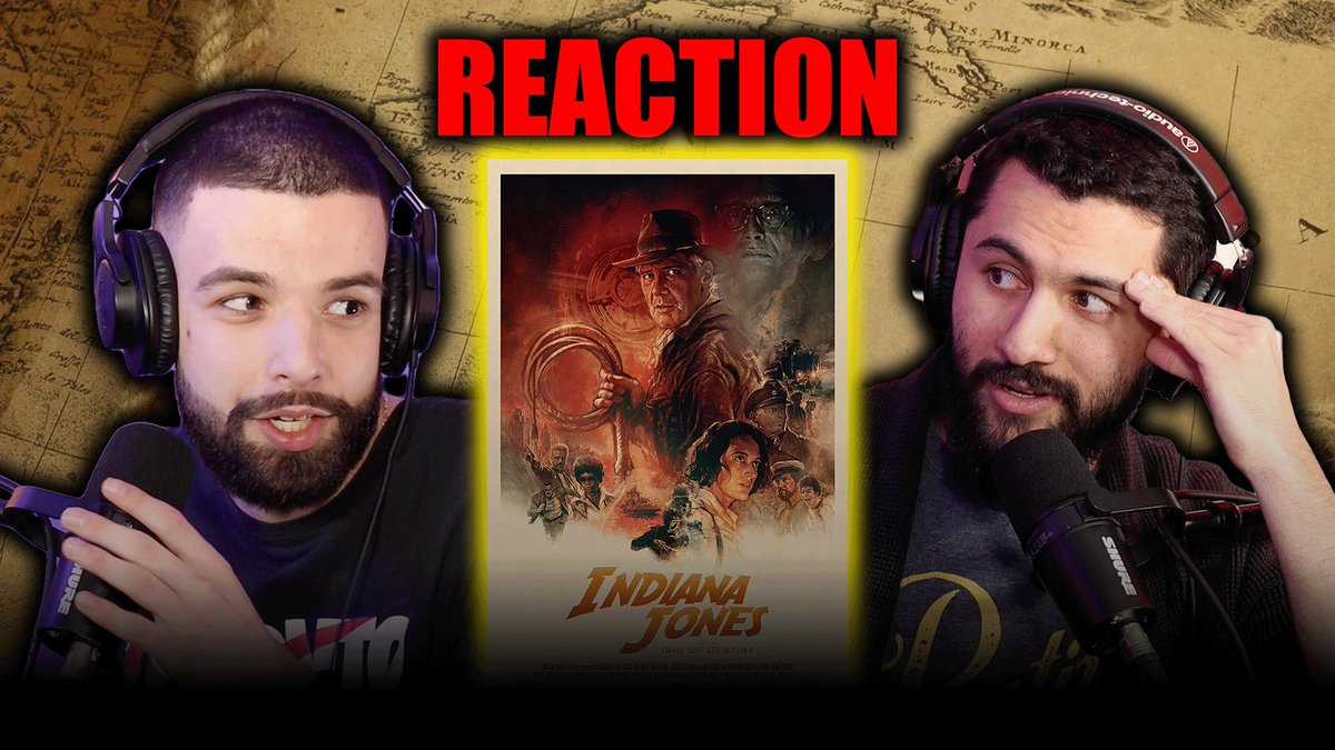 ReeltalkP's tweet image. Nathan and Neves react to Indiana Jones and The Dial of Destiny trailer which looks like they're going with CGI Harrison Ford and not much else new, yay?
youtu.be/igvFes7vjnI
