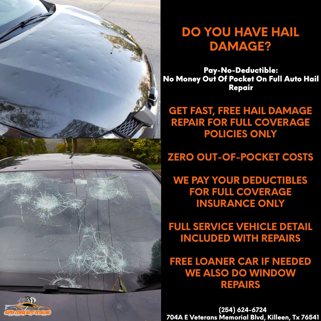 SCADTX's tweet photo. Do You Have Hail Damage Or Need A Window Repair? Get Your Car Serviced For FREE! Book With Us &amp; Also Get A FREE Auto Detail! Click Here To Book An Estimate. https://t.co/Lu6kFM4mZP
#haildamage #windowrepair #bellcounty #milamcounty https://t.co/9wWdjYHkl6