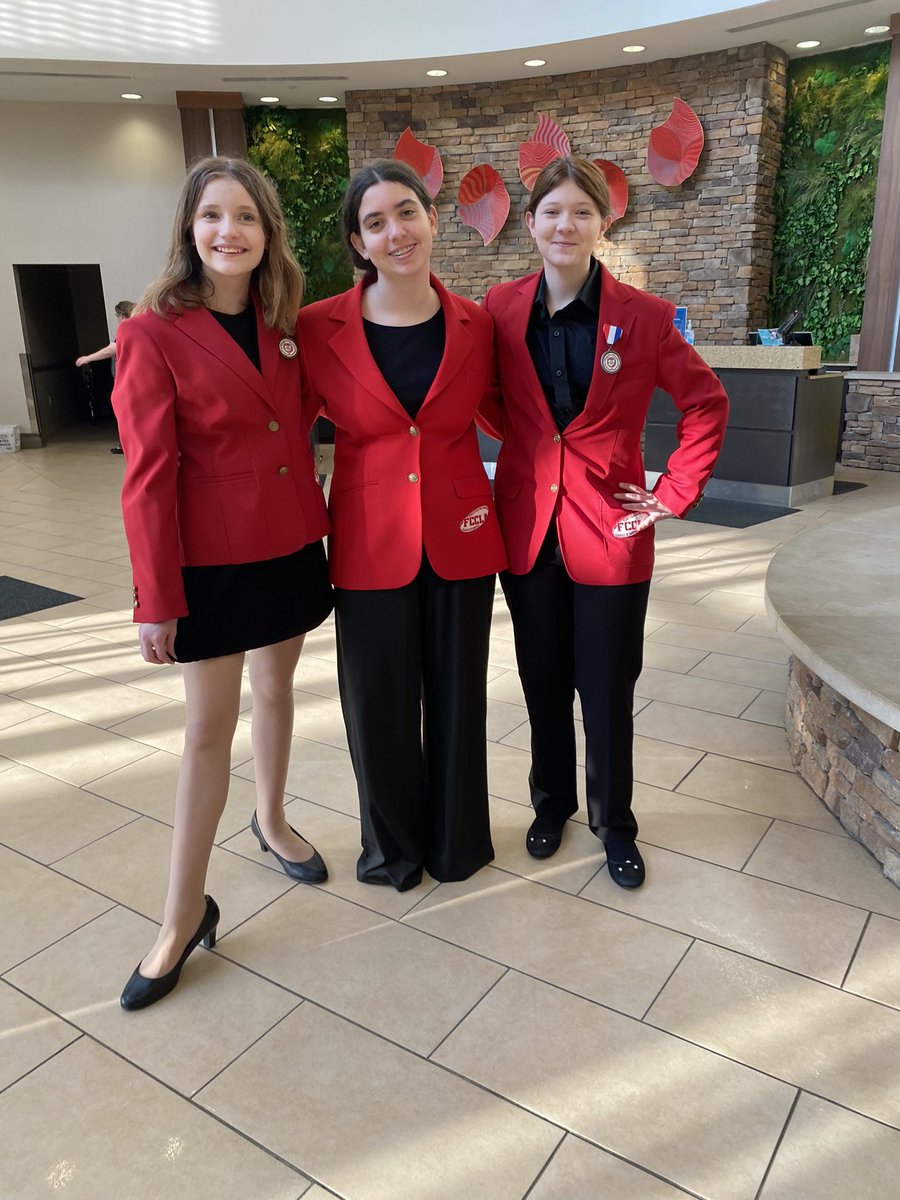 I am honored to be the Advisor to these young leaders! They have been dedicated to their projects this entire school year, and today is their day to shine at <a href="/FCCLAOhio/">Ohio FCCLA</a> State Leadership Conference! <a href="/NationalFCCLA/">National FCCLA®</a> <a href="/pentacareerctr/">Penta Career Center</a> <a href="/AWLSJH/">A. W. Junior High</a>