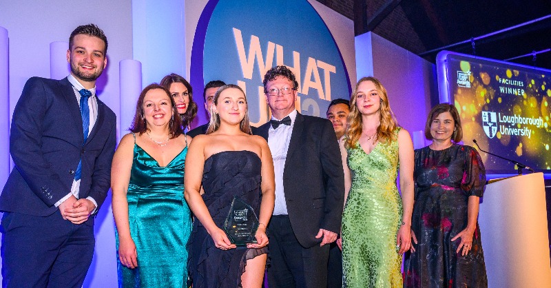 lborouniversity's tweet photo. ICYMI: Last night, we were named the best university in the UK for facilities at the @WhatUni Student Choice Awards! 🏆🌟

The award highlights our outstanding sports and learning facilities available across our two campuses. 

#WUSCA
