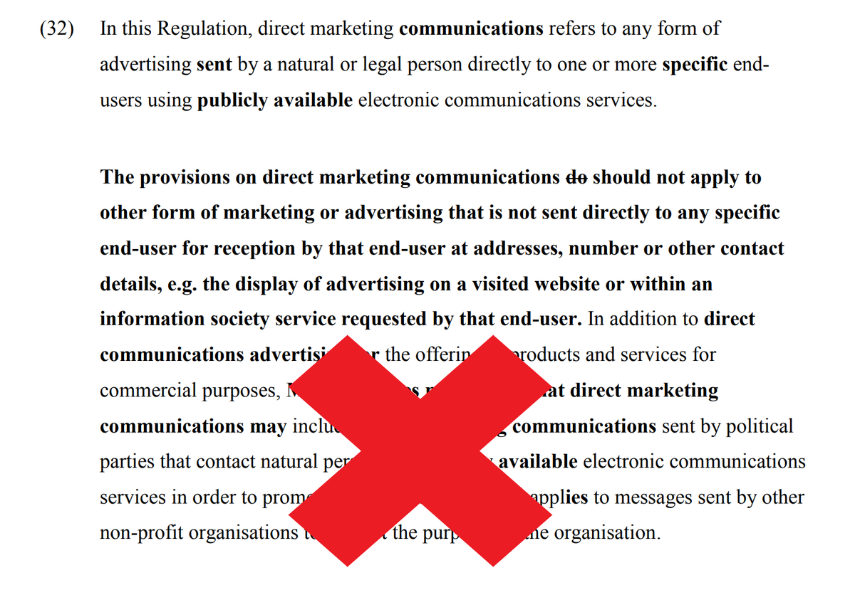 ForLiberties's tweet photo. Empower Fundraising.  Help charities, churches and not for profits email donors by amending e-Privacy Directive Art. 16.

Contact info@foundationforinternetliberties.org https://t.co/pHSdHeaug8
