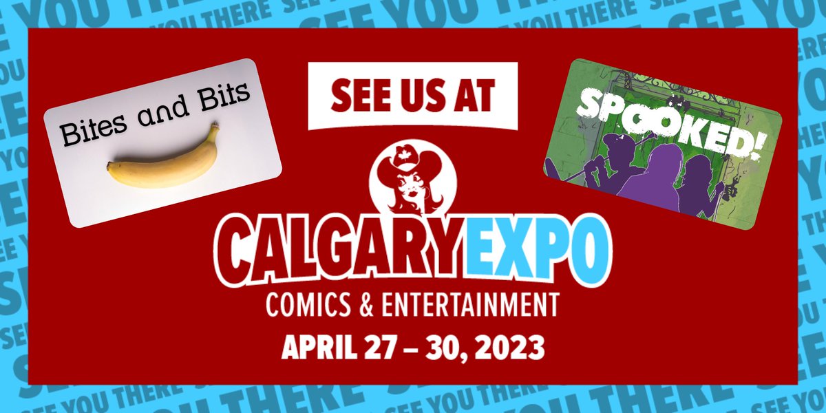 thesonarnetwork's tweet image. Catch us at #CalgaryExpo by @FANEXPOCANADA all weekend with a booth in the community zone and live shows by Bites and Bits &amp;amp; @SpookedPodcast on Saturday! If you're in Calgary, come say hi!