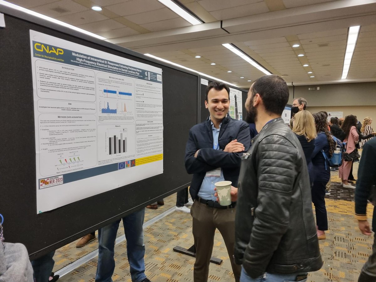 CNAP_AAU's tweet photo. Last day of the @IEEEembs #NER2023 #NER23 conference!
Today you can find collaborator @leen_jabban at poster 91 and our own Associate Prof. Romulus Lontis at poster board 73.
More coverage of the first days below 👇
@nickolaj_ajay @tahajanjua @Felipe_RAndreis @bwmetcalfe https://t.co/7KdBEMeymu